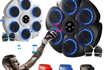 Smart Bluetooth Music Boxing Machine Musical Wall Boxing Machine Wall Target Hanging Sandbag Reaction Training Punching Bag