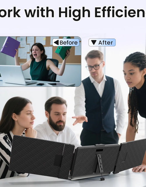 Load image into Gallery viewer, BOSII Extensor De Pantalla Para Portátil De 14" 1080P IPS FHD Monitor De Ordenador Con Bolsa De Transporte, Negro
