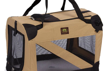 Folding Zippered 360° Vista View House Pet Crate