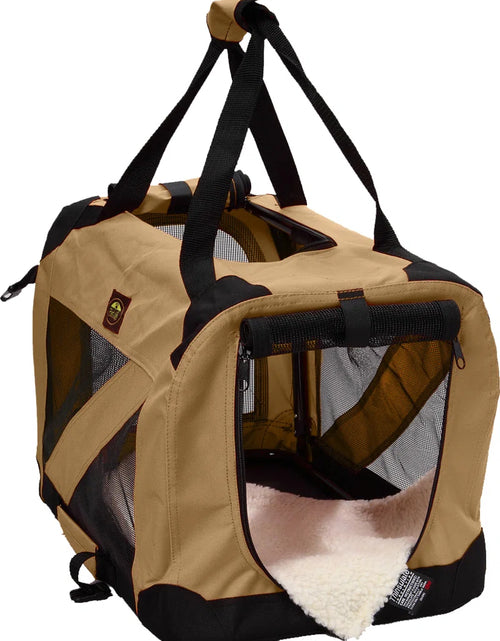 Load image into Gallery viewer, Folding Zippered 360° Vista View House Pet Crate
