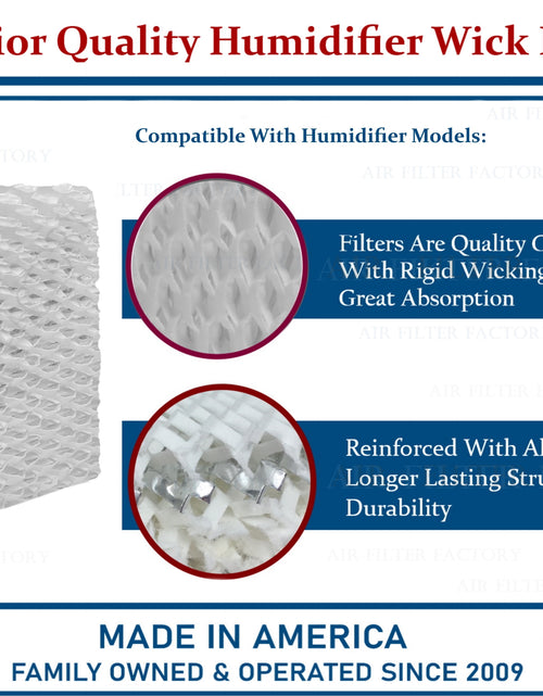 Load image into Gallery viewer, Replacement for D13C Humidifier Wick Filter 2-Pack
