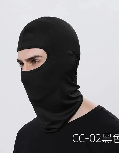 Load image into Gallery viewer, Balaclava Motorcycle Face Mask Moto Helmet Bandana Hood Ski Neck Full Face Mask Windproof Dustproof Face Shield Men'S Biker Mask
