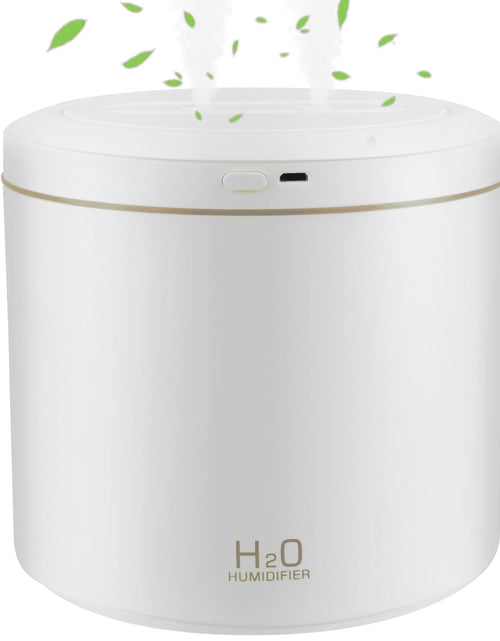 Load image into Gallery viewer, 2L Ultrasonic Cool Mist Humidifier for Room Air Vaporizers and Humidifier for Baby, White
