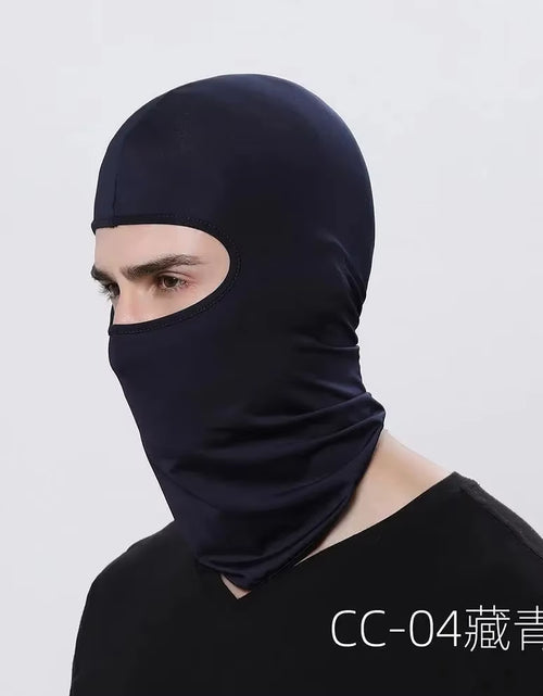 Load image into Gallery viewer, Balaclava Motorcycle Face Mask Moto Helmet Bandana Hood Ski Neck Full Face Mask Windproof Dustproof Face Shield Men'S Biker Mask
