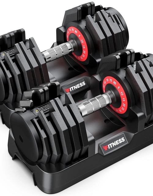 Load image into Gallery viewer, Juego De Mancuernas Ajustables De 160LB (80Lbs*2), 16 En 1 De Selección Rápida, Pesas Ajustables De 5-80Lbs Para Entrenamiento En Casa De Cuerpo Completo
